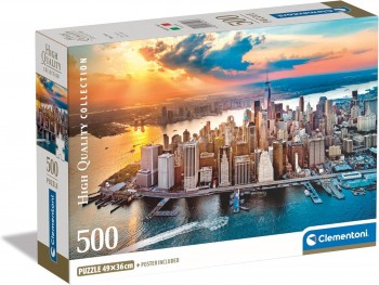 PUZZLE 500 PZAS NEW YORK CLEMENTONI 35543