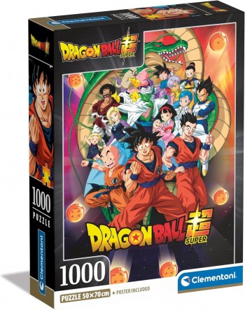 PUZZLE DRAGON BALL SUPER 1000 PZAS CLEMENTONI 39919