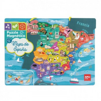 PUZZLE MAGNETICO ESPAÑA APLI 18893
