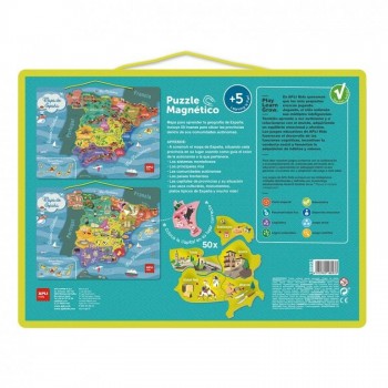 PUZZLE MAGNETICO ESPAÑA APLI 18893