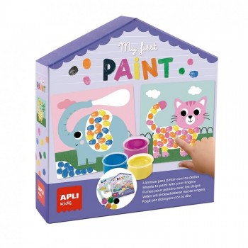 PINTAR CON LOS DEDOS LAMINAS APLI 19574