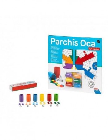 PARCHIS Y OCA 6 JUGADORES 40 CM FALOMIR