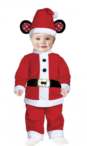 DISFRAZ PAPA NOEL MICKEY INFANTIL MESES GUIRCA 44166