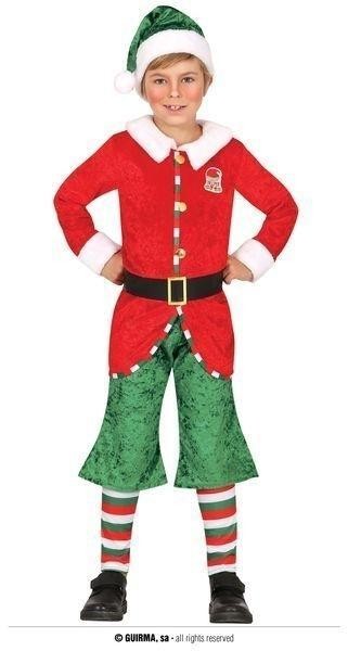 DISFRAZ ELFO SANTA INFANTIL GUIRCA 44176