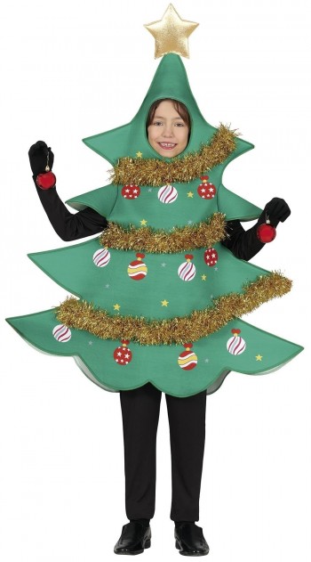DISFRAZ ARBOL DE NAVIDAD UNISEX INFANTIL 7-9 GUIRCA 44203