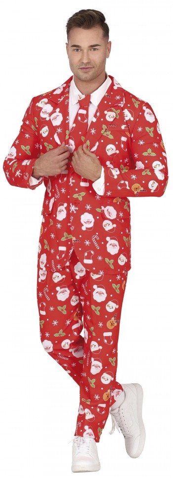 DISFRAZ TRAJE NAVIDAD HOMBRE ADULTO GUIRCA 44236