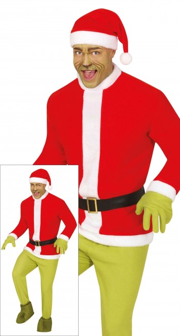 DISFRAZ GRINCH NAVIDAD AD GUIRCA 44247