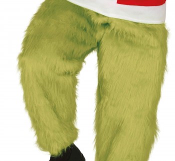 DISFRAZ GRINCH CON PELO ADULTO GUIRCA 44300