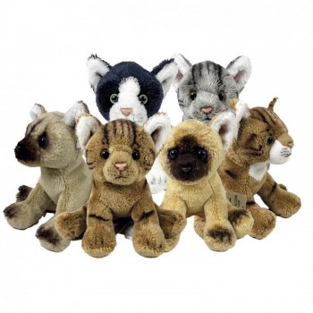 PELUCHE PERROS/GATOS SURTIDOS 15 CM BOCALAN