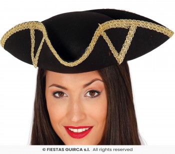 SOMBRERO ALMIRANTE PIRATA GUIRCA 13384