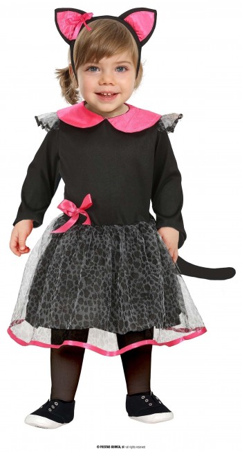 DISFRAZ GATA NEGRA HALLOWEEN INFANTIL GUIRCA 76064
