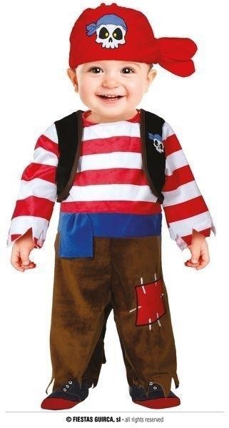 DISFRAZ PIRATA BEBE GUIRCA 76185