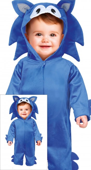 DISFRAZ SONIC AZUL BEBE GUIRCA 76211