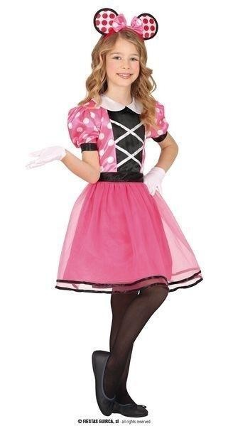 DISFRAZ RATONCITA ROSA MINNIE INFANTIL GUIRCA 78435