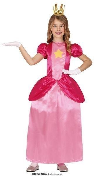 DISFRAZ PRINCESA ROSA MARIO INFANTIL GUIRCA 78475