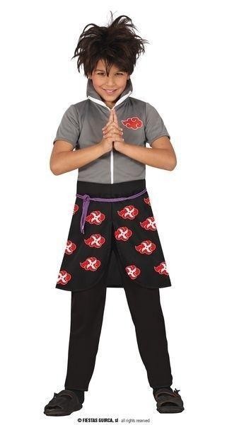 DISFRAZ NINJA BLACK CON FALDA INFANTIL GUIRCA 78496