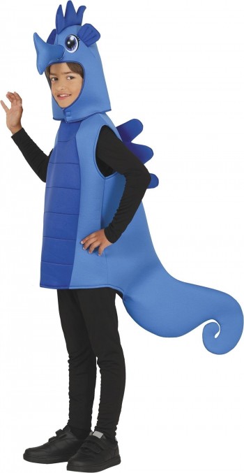 DISFRAZ CABALLITO MAR AZUL INFANTIL GUIRCA 78531