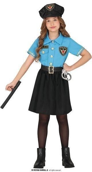 DISFRAZ CHICA POLICIA MUNICIPAL INFANTIL GUIRCA 78542