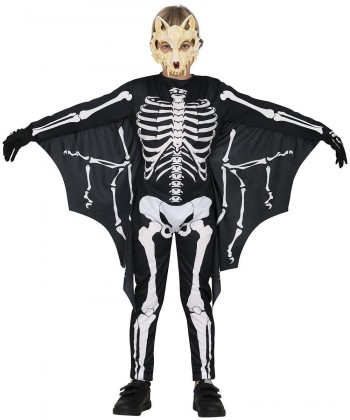 DISFRAZ MURCIELAGO ESQUELETO INFANTIL UNISEX GUIRCA 78614