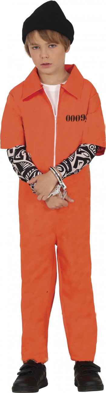 DISFRAZ PRESO NARANJA TATTO INFANTIL GUIRCA 78623