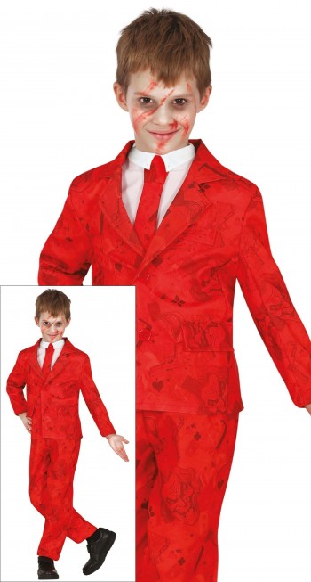 DISFRAZ ZOMBIE MISTER ROJO INFANTIL GUIRCA 78640