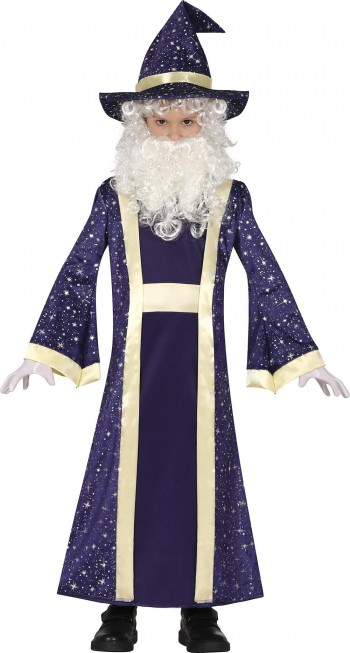 DISFRAZ MAGO MERLIN INFANTIL GUIRCA 78649