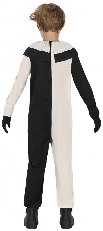DISFRAZ TERRORIFIC PAYASO BLANCO NEGRO INFANTIL GUIRCA 78652