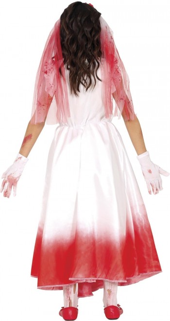 DISFRAZ NOVIA SANGRIENTA INFANTIL GUIRCA 78676