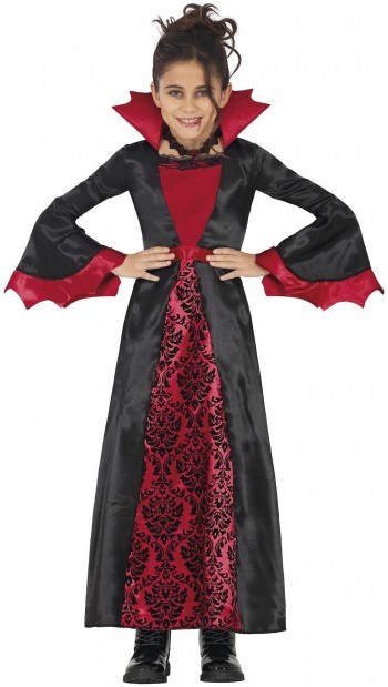 DISFRAZ VAMPIRA BURDEOS INFANTIL GUIRCA 78679