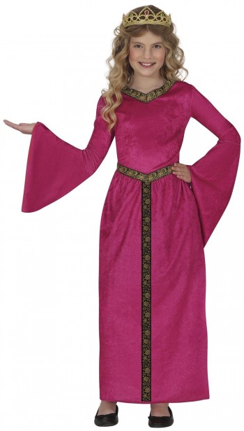 DISFRAZ LADY MEDIEVAL MORADO INFANTIL GUIRCA 78757