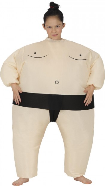 DISFRAZ SUMO JAPONES INFANTIL 10-12 GUIRCA 78769