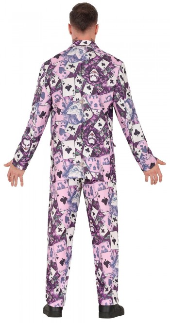 DISFRAZ MR CRAZY TRAJE JOCKER ADULTO GUIRCA 79937