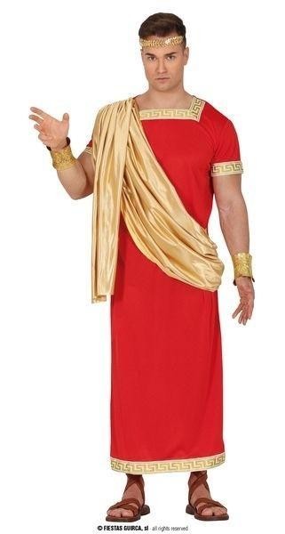 DISFRAZ ROMANO ROJO ADULTO GUIRCA 86049