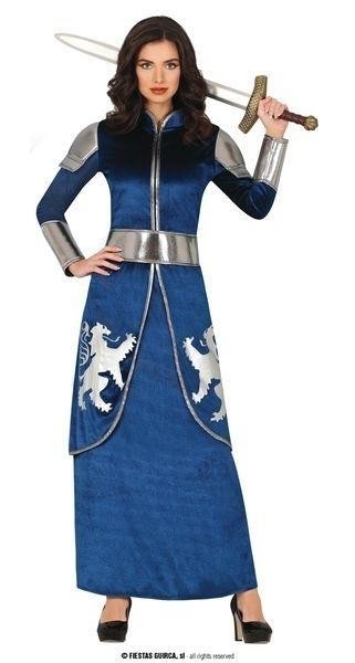 DISFRAZ REINA MEDIEVAL AZUL ADULTA GUIRCA 86113