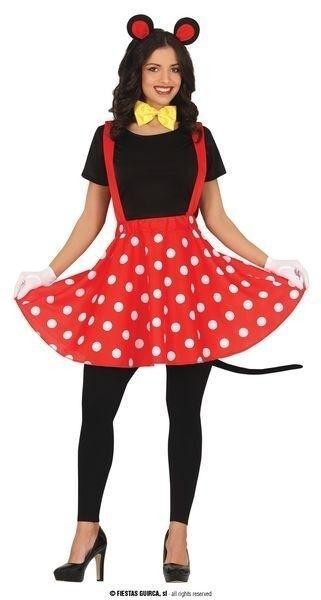 DISFRAZ MINNIE VESTIDO ADULTA GUIRCA 86117
