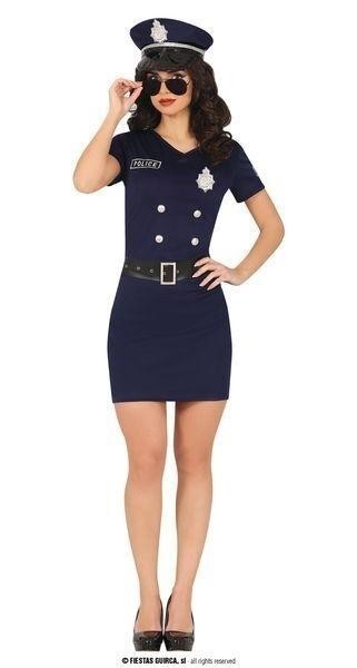 DISFRAZ POLICIA VESTIDO MUJER ADULTA GUIRCA 86121