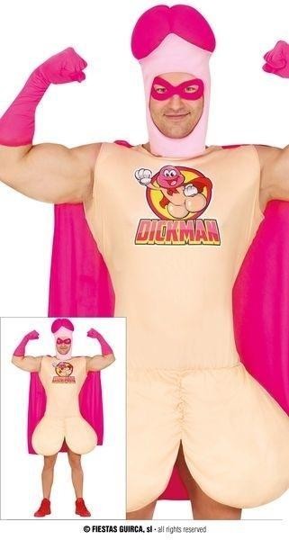 DISFRAZ SUPERTESTICULO ADULTO GUIRCA 86161
