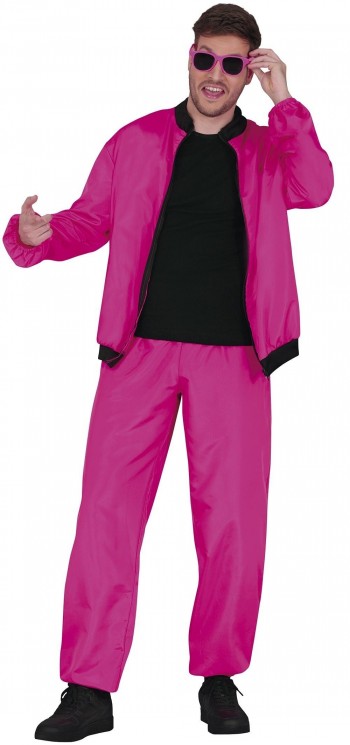 DISFRAZ CHANDAL HOMBRE NEON ROSA ADULTO GUIRCA 86180