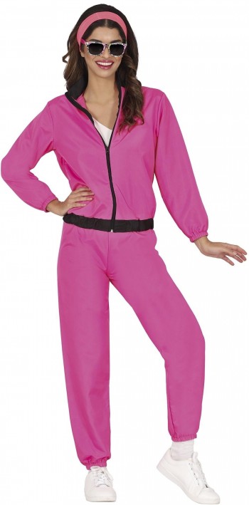 DISFRAZ CHANDAL MUJER NEON ROSA ADULTO GUIRCA 86183