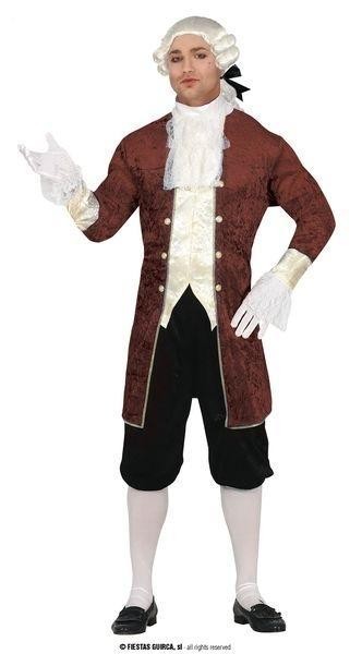 DISFRAZ MARQUES MARRON Y DORADO ADULTO GUIRCA 86266