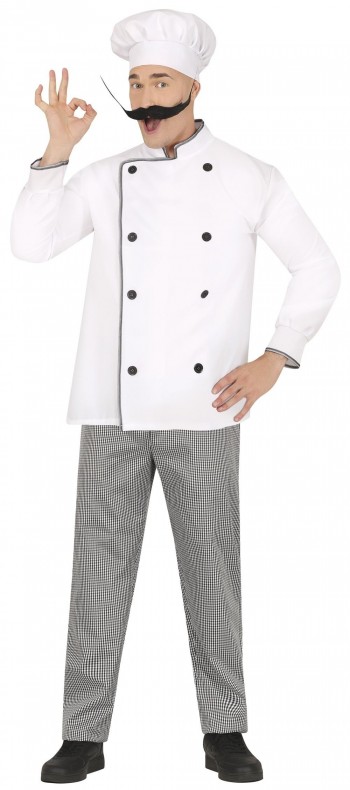 DISFRAZ COCINERO FRANCES ADULTO GUIRCA 86280