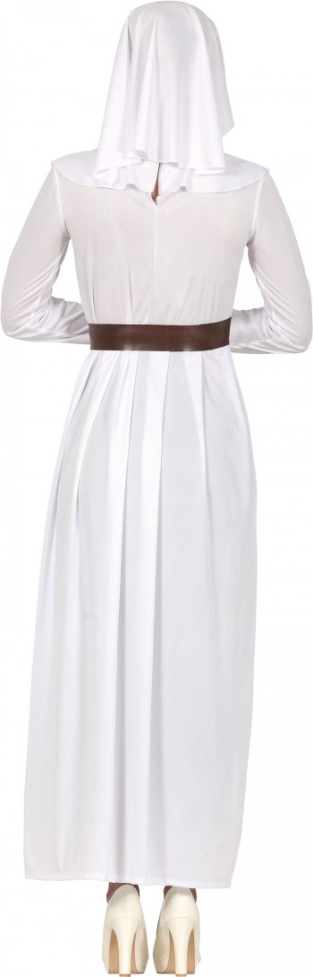 DISFRAZ MONJA BLANCA ADULTA GUIRCA 89016