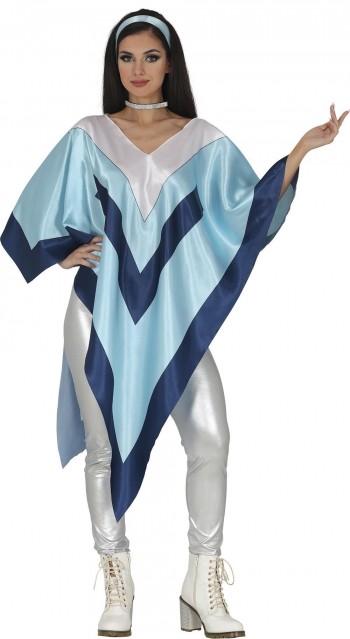 DISFRAZ DISCO PONCHO MUJER ADULTA GUIRCA 89030