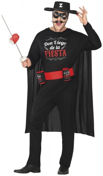 DISFRAZ EL ZORRO DE LAS FIESTAS ADULTO GUIRCA 89041