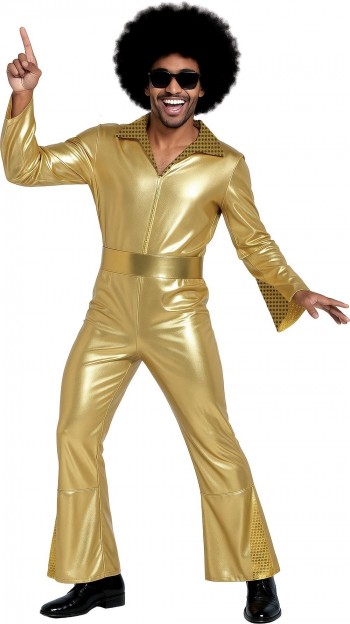 DISFRAZ DISCO ORO HOMBRE ADULTO GUIRCA 89048