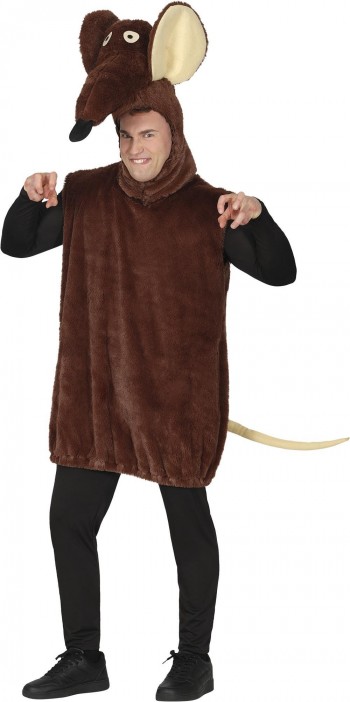 DISFRAZ RATA MARRON ADULTO T-L GUIRCA 89079