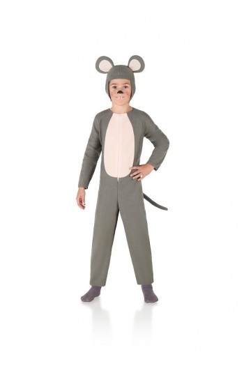 DISFRAZ RATON GRIS INFANTIL K8791