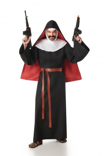 DISFRAZ MONJA TERROR HOMBRE ADULTO K8856