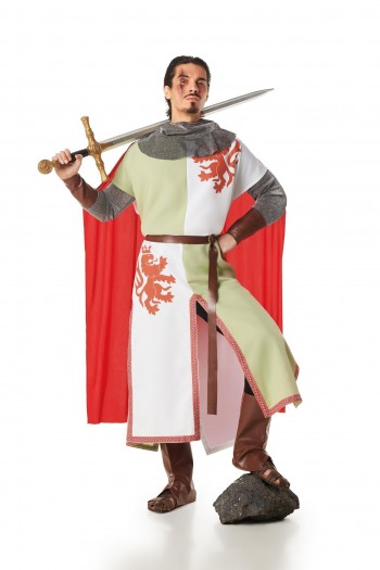 DISFRAZ CABALLERO MEDIEVAL LEON ADULTO K8916