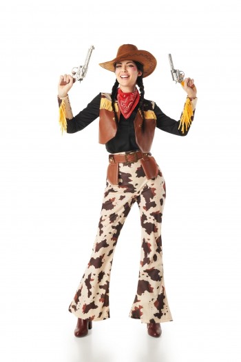 DISFRAZ VAQUERA COWGIRL ADULTA K8956